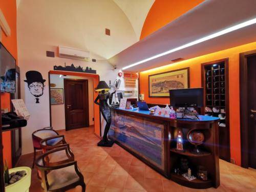 Very nice hotel, in the old city center of Naples, a perfect location for sightseeng. 